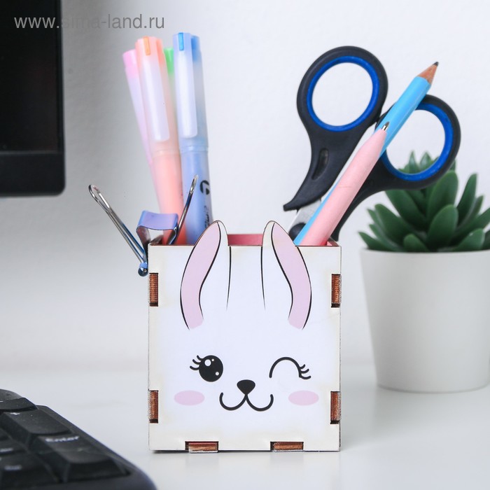 Органайзер для канцтоваров "Зайчик" 70 х 65 х 65 мм
Органайзер для канцтоваров "Зайчик" 70 х 65 х 65 мм