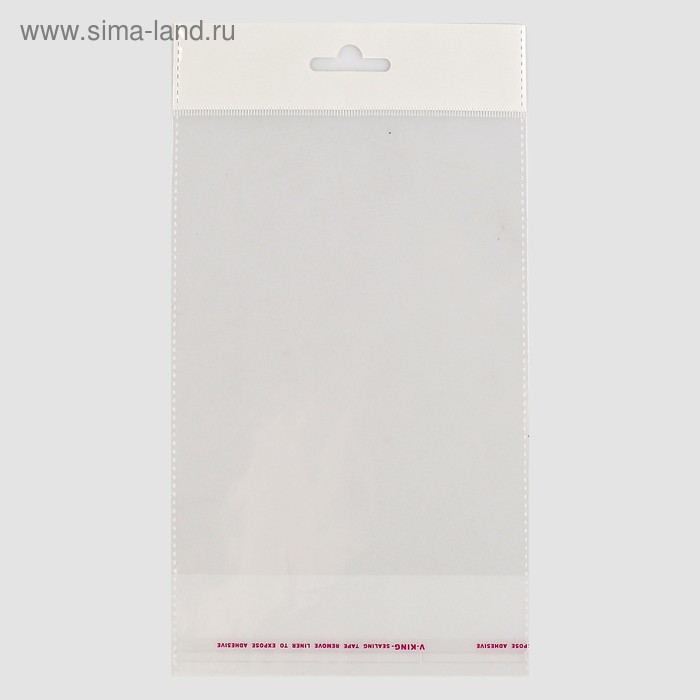 Пакет БОПП с клеевым клапаном 14 х 16/4 см, еврослот, 30 мкм
Пакет БОПП с клеевым клапаном 14 х 16/4 см, еврослот, 30 мкм