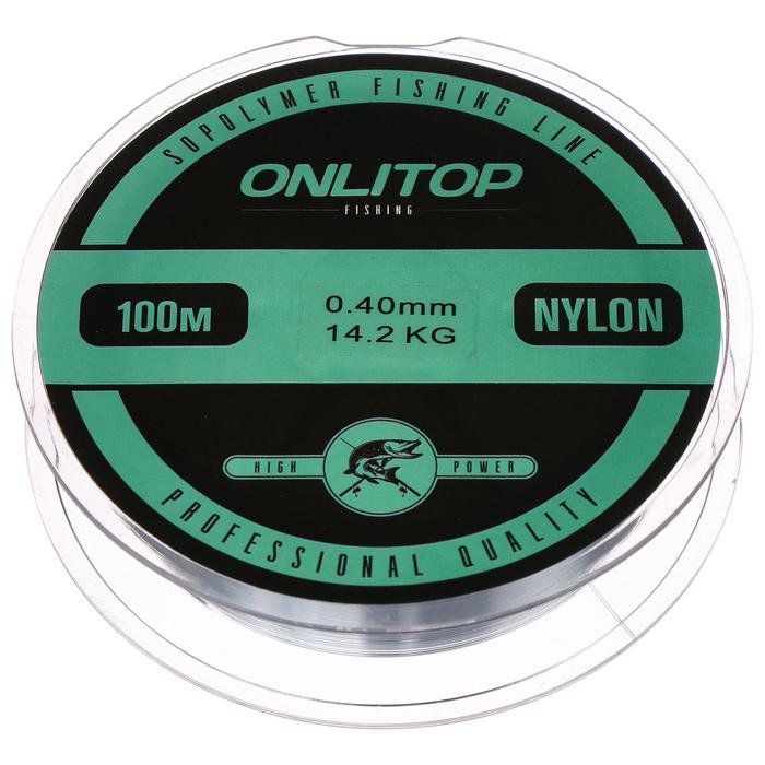 Леска LIZARD d=0,4 мм, 100 м, 14,2 кг, прозрачная
Леска LIZARD d=0,4 мм, 100 м, 14,2 кг, прозрачная