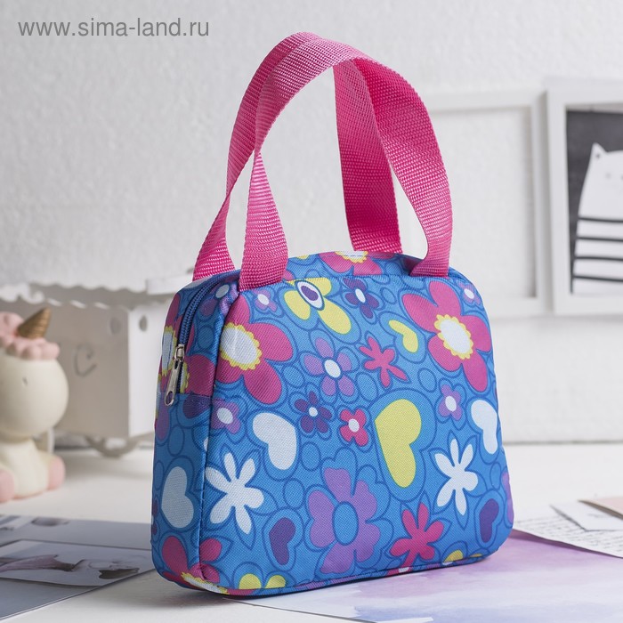 Сумка детская, отдел на молнии, наружный карман, цвет голубой
Сумка детская, отдел на молнии, наружный карман, цвет голубой