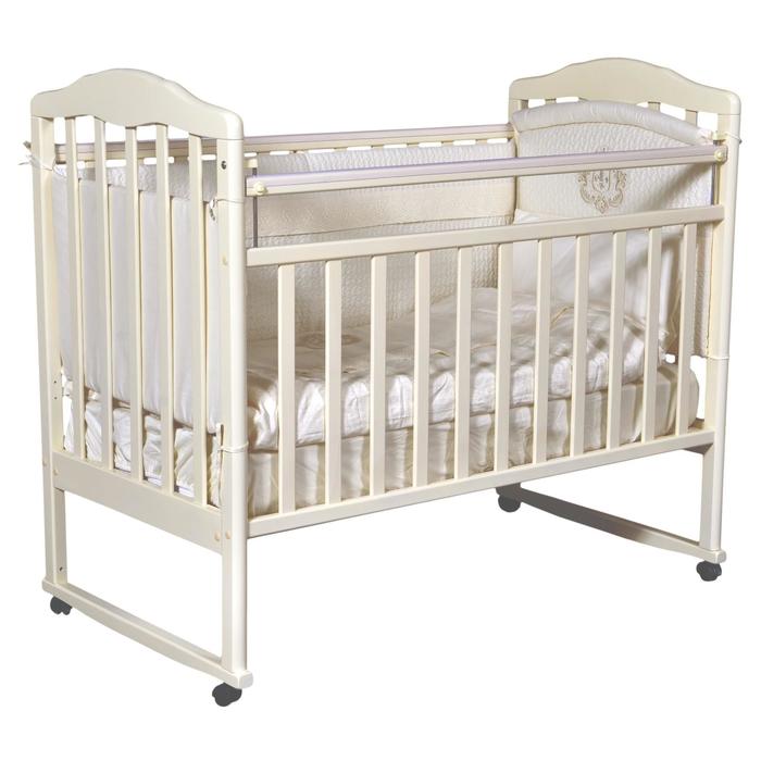 Кроватка детская Helen 1, автостенка, цвет слоновая кость
Кроватка детская Helen 1, автостенка, цвет слоновая кость