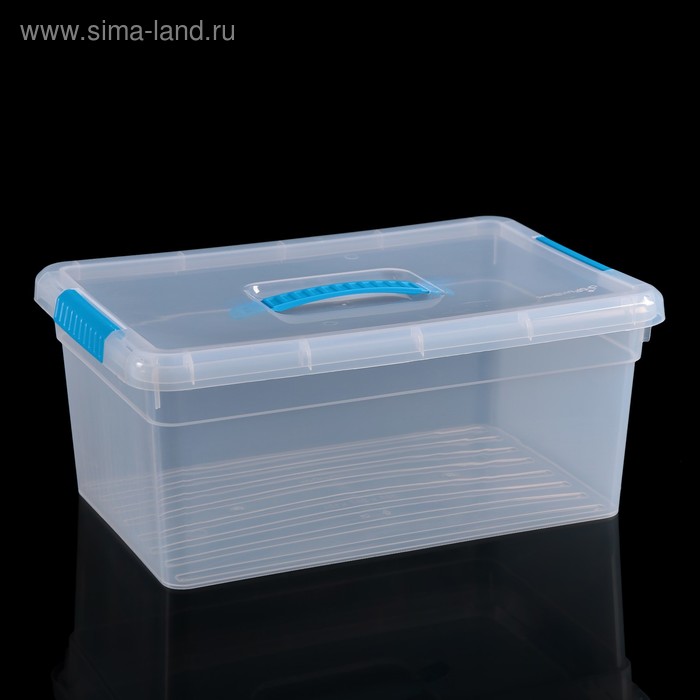 Контейнер для хранения с крышкой Standart, 10 л, 37×25×16 см, цвет МИКС 
Контейнер для хранения с крышкой Standart, 10 л, 37×25×16 см, цвет МИКС