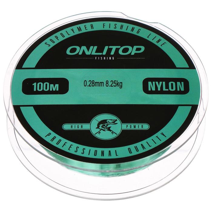 Леска LIZARD d=0,28 мм, 100 м, 8,25 кг, цвет зелёный
Леска LIZARD d=0,28 мм, 100 м, 8,25 кг, цвет зелёный