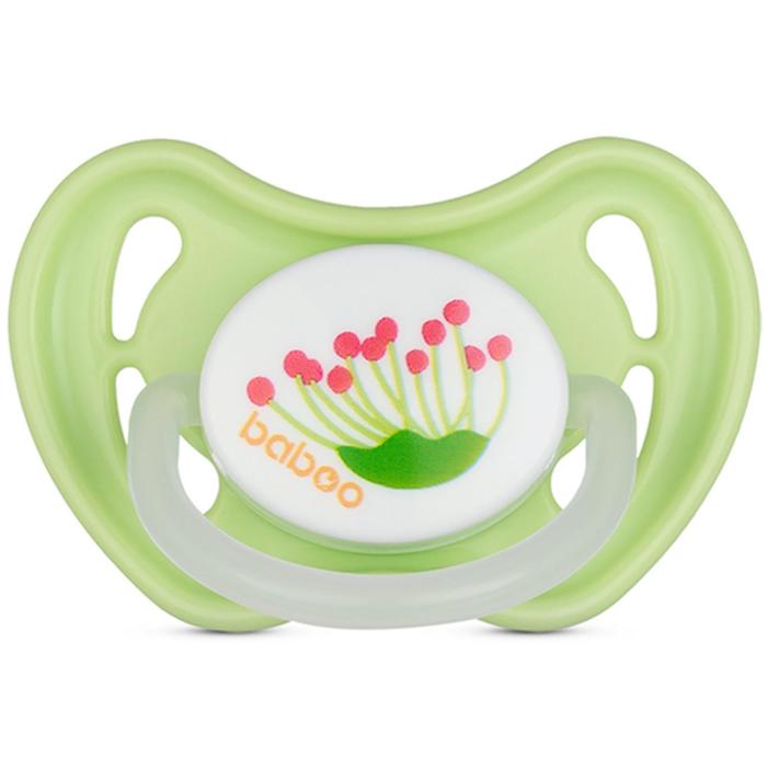 Пустышка BABOO скошенная ночная Summer, от 6 месяцев
Пустышка BABOO скошенная ночная Summer, от 6 месяцев