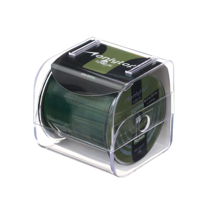 Леска V8 на карпа, d=0,4 мм, 300 м, 20,2 кг, цвет тёмно-зелёный 
Леска V8 на карпа, d=0,4 мм, 300 м, 20,2 кг, цвет тёмно-зелёный