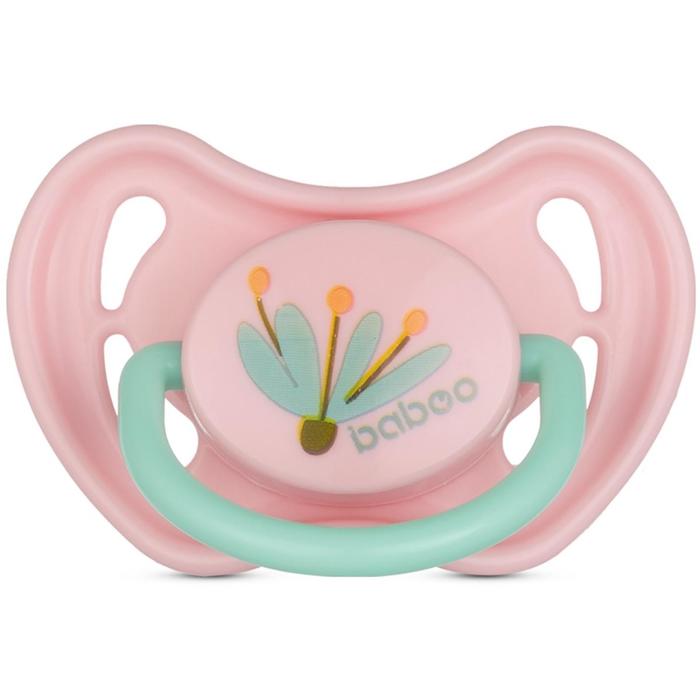 Пустышка BABOO круглая, Flora, от 6 месяцев
Пустышка BABOO круглая, Flora, от 6 месяцев