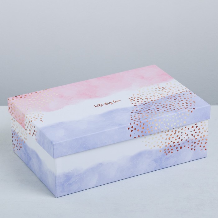 Коробка прямоугольная Love, 27 × 17.5 × 9.5 см
Коробка прямоугольная Love, 27 × 17.5 × 9.5 см