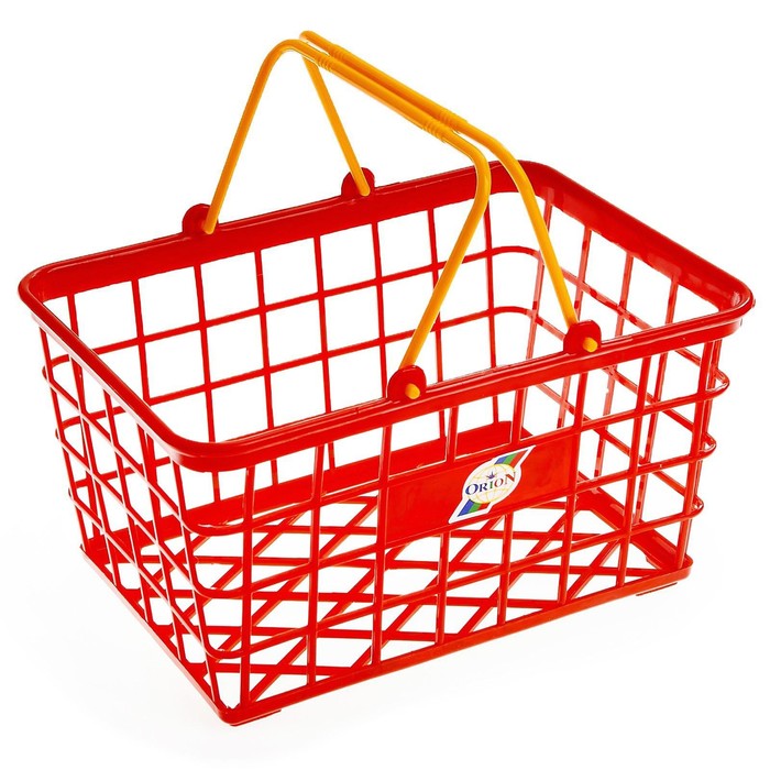 фото Игрушечная корзина для супермаркета, малая, цвета микс orion toys