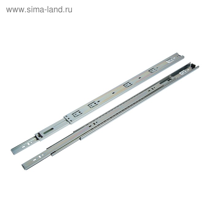 Шариковые направляющие, полное выдвижение, L=550 мм, Н=45 мм, 2 шт. в наборе
Шариковые направляющие, полное выдвижение, L=550 мм, Н=45 мм, 2 шт. в наборе