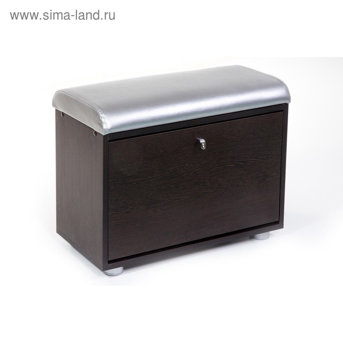 Обувница МС 1(116), 620х300х460, Венге/Серебряный
Обувница МС 1(116), 620х300х460, Венге/Серебряный
