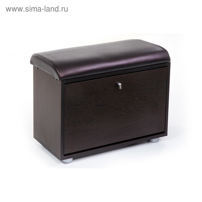 Обувница МС 1(221), 620х300х460, Венге/Баклажан 
Обувница МС 1(221), 620х300х460, Венге/Баклажан