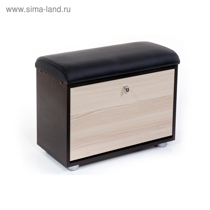 Обувница МС 1(118), 620х300х460, Венге/Ясень/Черный
Обувница МС 1(118), 620х300х460, Венге/Ясень/Черный