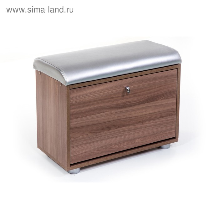 Обувница МС 1(116), 620х300х460, Шимо темный/Серебряный
Обувница МС 1(116), 620х300х460, Шимо темный/Серебряный