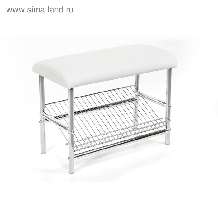 Обувница МС 4, 630х320х470, Металл/Милк Белый
Обувница МС 4, 630х320х470, Металл/Милк Белый