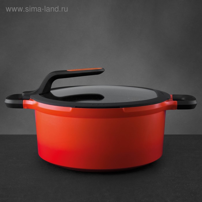 Кастрюля с крышкой Gem red, 28 см, 7.3 л
Кастрюля с крышкой Gem red, 28 см, 7.3 л