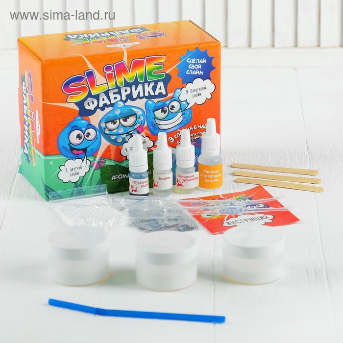 Слайм фабрика "Мята" 3 слайма в наборе, тянется, лепится, прыгает
Слайм фабрика "Мята" 3 слайма в наборе, тянется, лепится, прыгает