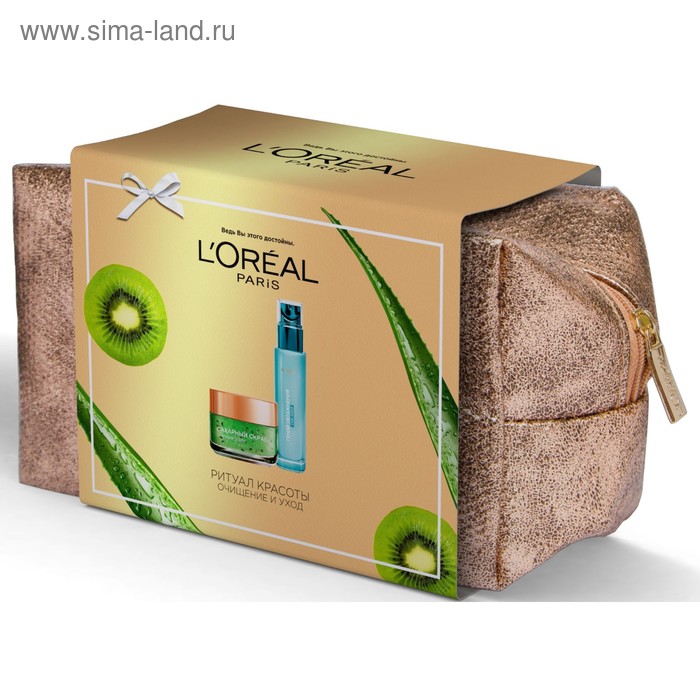 Подарочный набор L'Oreal: Сахарный скраб для лица, 50 мл + Флюид для лица «Гений увлажнения», 70 мл
Подарочный набор L'Oreal: Сахарный скраб для лица, 50 мл + Флюид для лица «Гений увлажнения», 70 мл