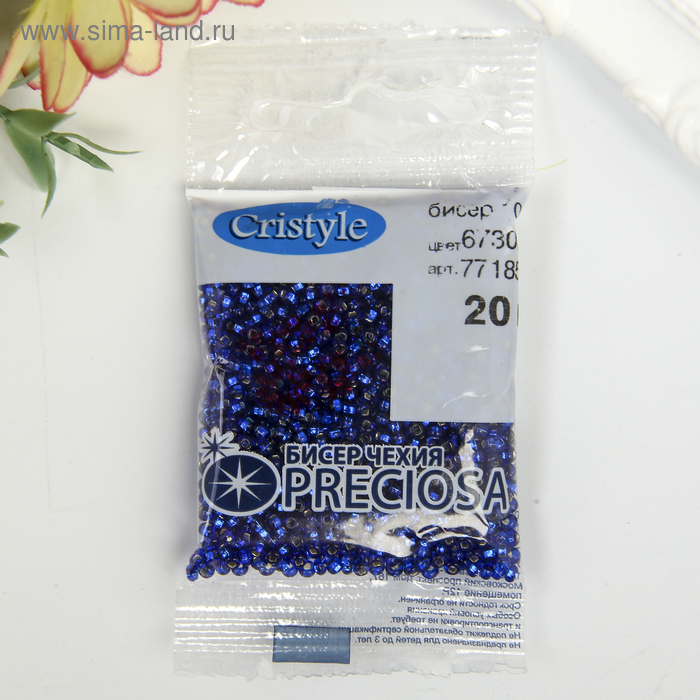 Бисер "Preciosa" прозрачный с сереб.центр. 10/0, 20 гр темно-синий
Бисер "Preciosa" прозрачный с сереб.центр. 10/0, 20 гр темно-синий