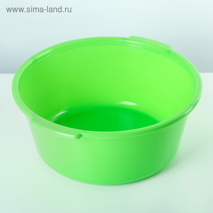 Таз крулый 8 л, цвет салатовый
Таз крулый 8 л, цвет салатовый