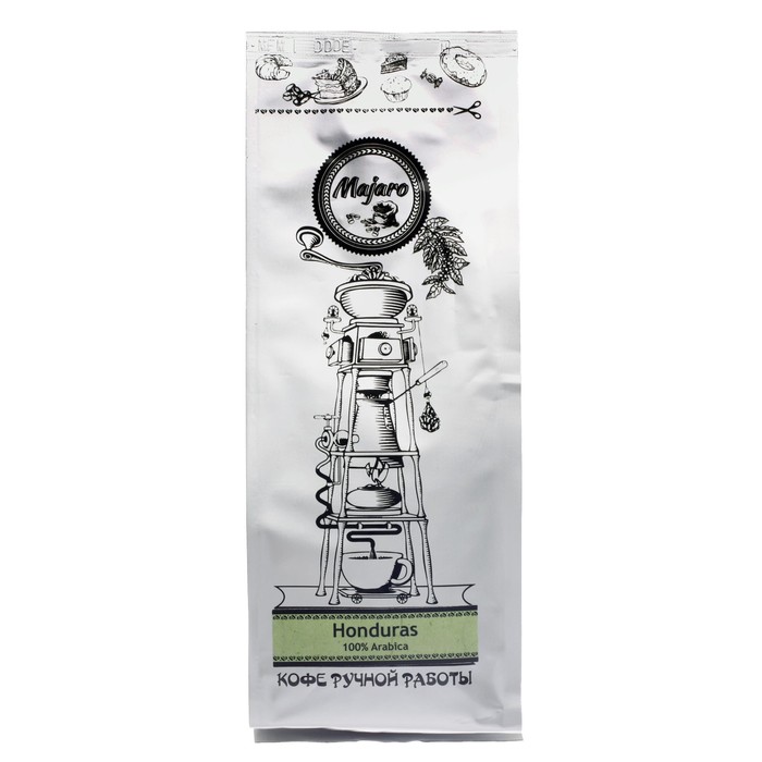 Кофе MAJARO обжаренный в зернах, Arabica Honduras SHG, 250 г
Кофе MAJARO обжаренный в зернах, Arabica Honduras SHG, 250 г