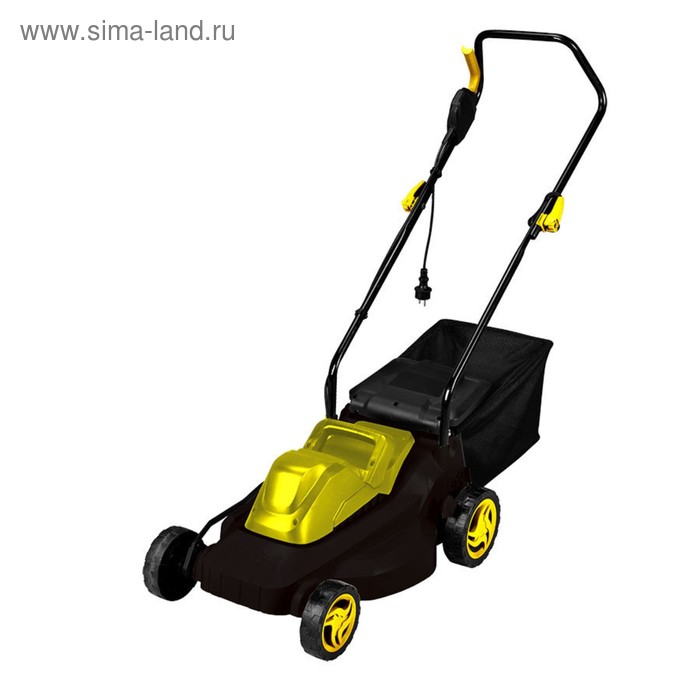 Газонокосилка электрическая Huter ELM-2000T, 2000 Вт, ширина/высота 430/25-75 мм, 45 л
Газонокосилка электрическая Huter ELM-2000T, 2000 Вт, ширина/высота 430/25-75 мм, 45 л