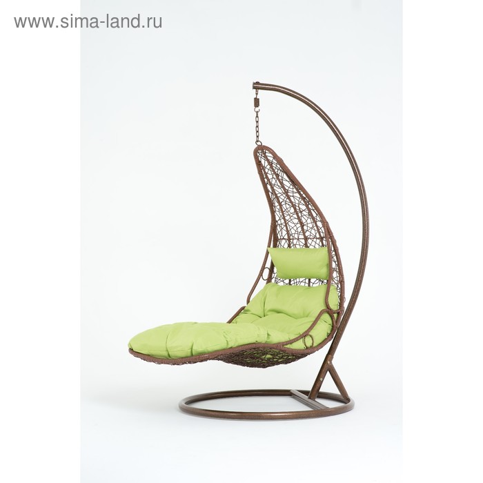 Подвесное кресло, с подушкой, искусственный ротанг, цвет коричневый, 44-003-01
Подвесное кресло, с подушкой, искусственный ротанг, цвет коричневый, 44-003-01