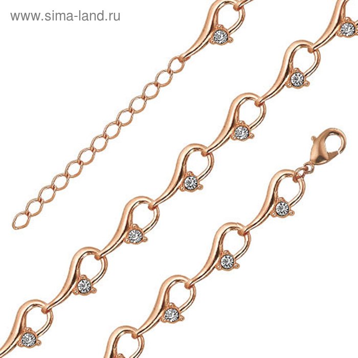 Браслет "Капель", позолота, 17 размер
Браслет "Капель", позолота, 17 размер