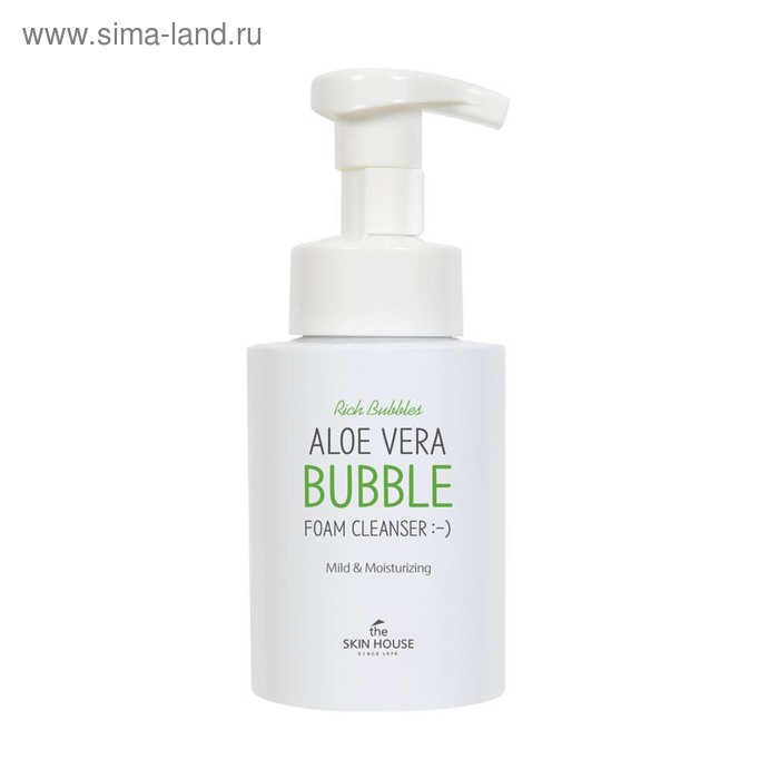 Пенка для умывания The Skin House, с экстрактом алоэ, 300 мл
Пенка для умывания The Skin House, с экстрактом алоэ, 300 мл