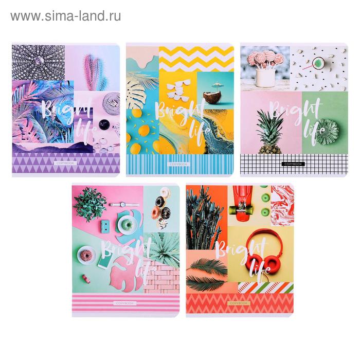 Тетрадь 48 листов в клетку «Стиль. Bright life», обложка мелованный картон, ВД-лак, МИКС
Тетрадь 48 листов в клетку «Стиль. Bright life», обложка мелованный картон, ВД-лак, МИКС