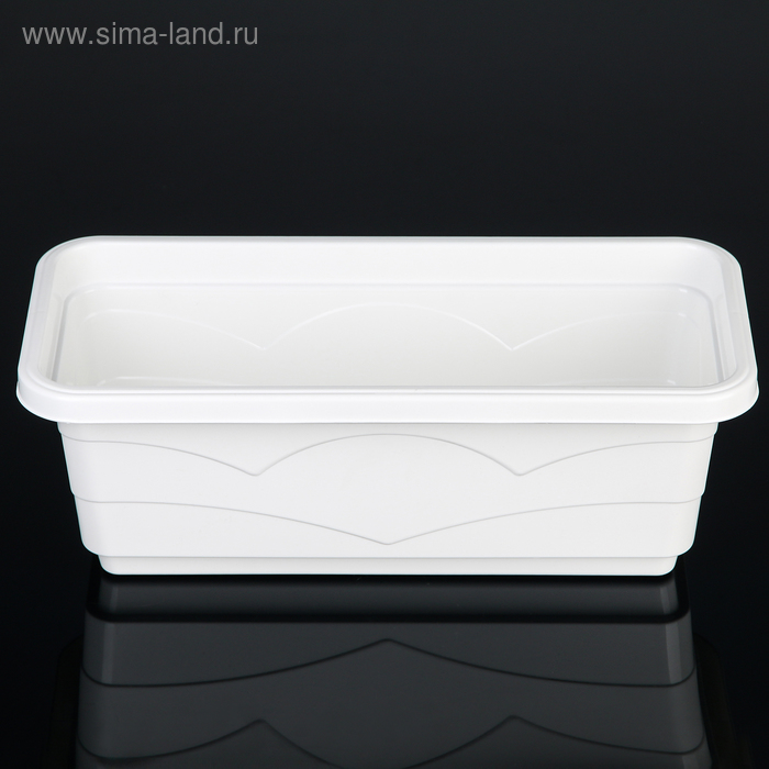 Кашпо 40 см "Квадро" с дренажной вставкой, цвет белый
Кашпо 40 см "Квадро" с дренажной вставкой, цвет белый