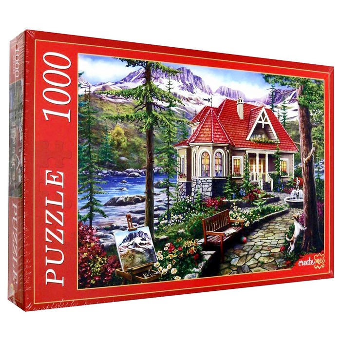 Пазл «Красивый дом у озера», 1000 элементов
Пазл «Красивый дом у озера», 1000 элементов