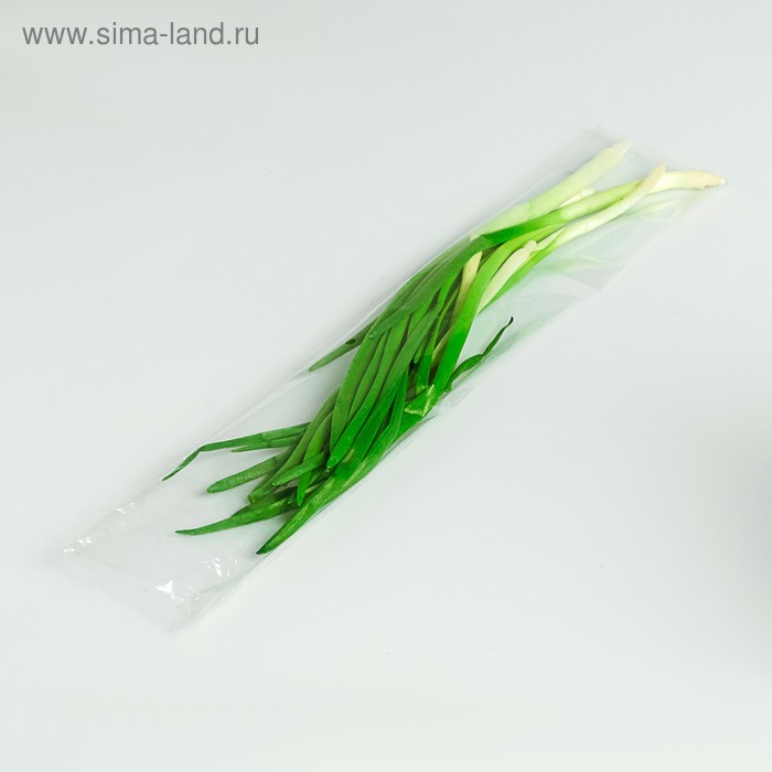 Пакет для зелени 10,5 х 50 см, 25 мкм, с перфорацией
Пакет для зелени 10,5 х 50 см, 25 мкм, с перфорацией