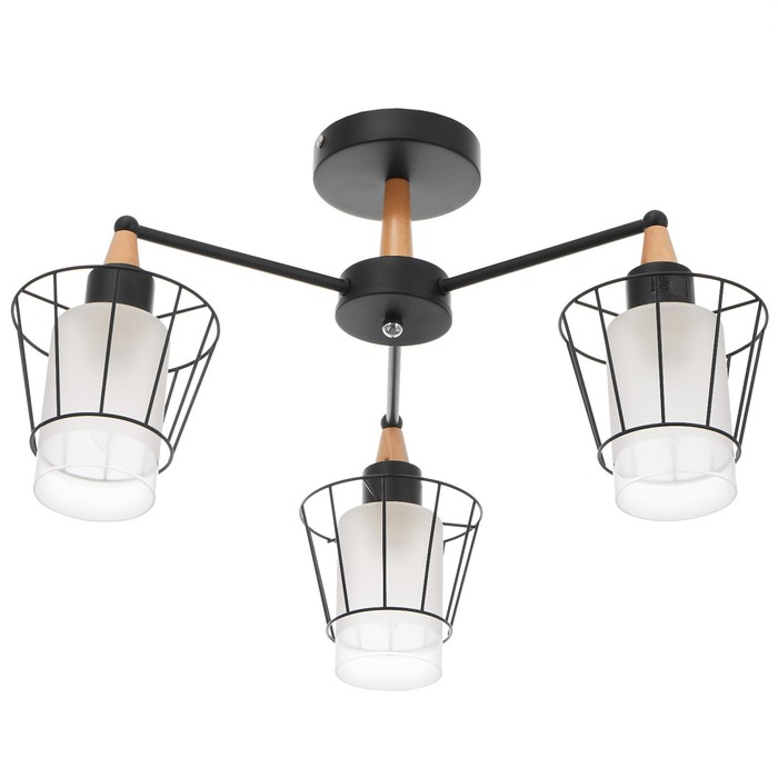 Люстра "Верди" 3x60Вт Е27 черный 34x47x47 см.
Люстра "Верди" 3x60Вт Е27 черный 34x47x47 см.