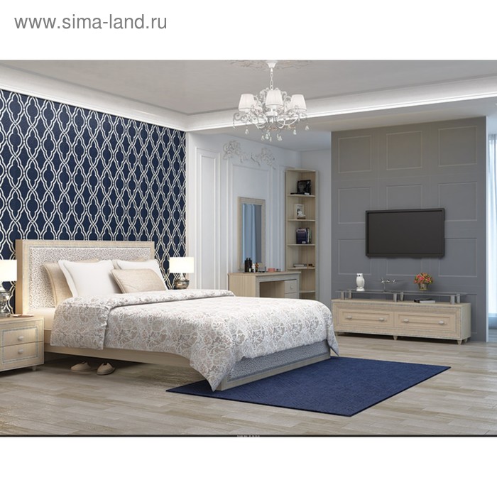 Кровать «Калипсо 16 М» без ПМ, 1600х2000, без основания, цвет туя светлая
Кровать «Калипсо 16 М» без ПМ, 1600х2000, без основания, цвет туя светлая