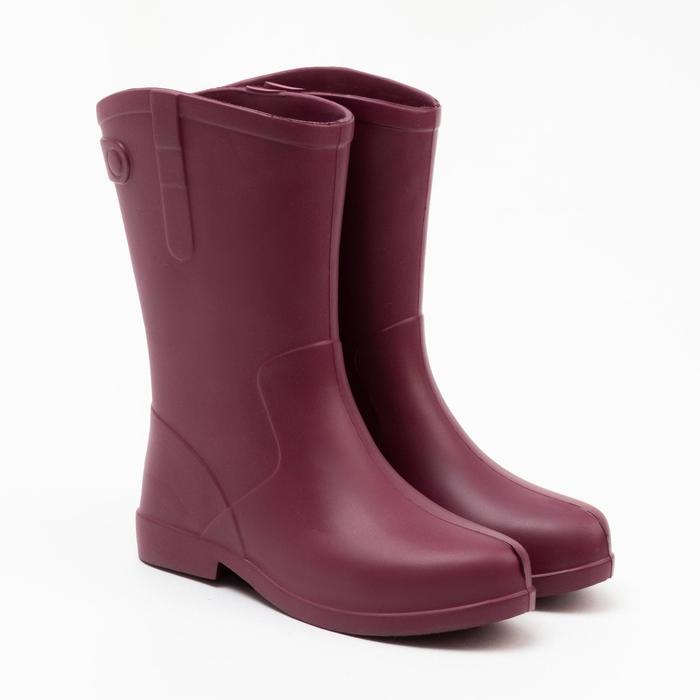 Сапоги женские, цвет бордо, размер 40/41 
Сапоги женские, цвет бордо, размер 40/41