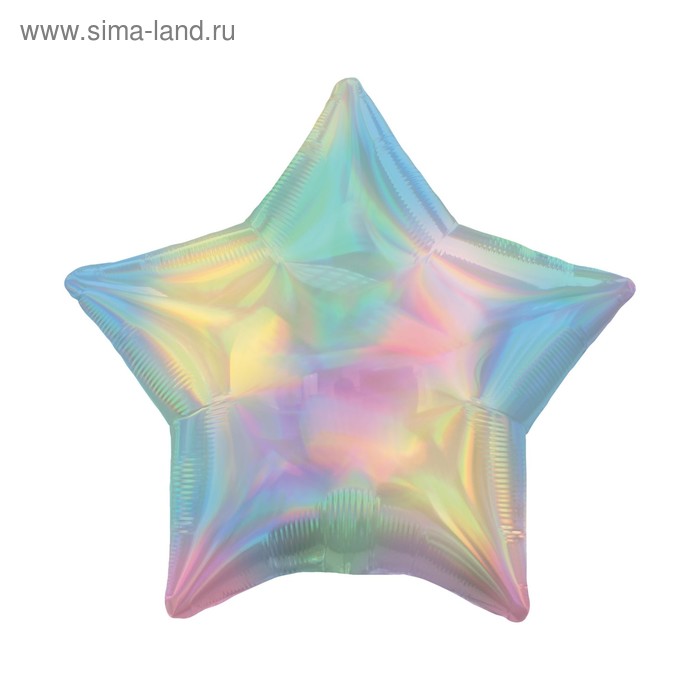 Шар фольгированный 19" «Блеск», звезда, пастель, разноцветные переливы
Шар фольгированный 19" «Блеск», звезда, пастель, разноцветные переливы