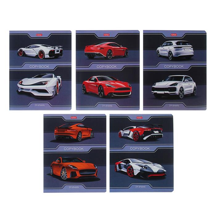 Тетрадь 24 листа, в клетку, "Автомобили", обложка мелованный картон, МИКС
Тетрадь 24 листа, в клетку, "Автомобили", обложка мелованный картон, МИКС