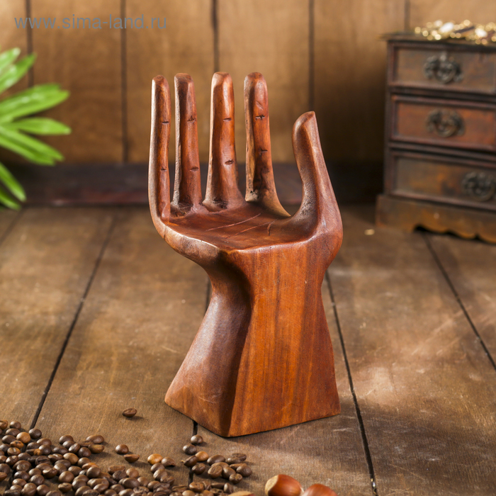 Подставка под визитки дерево "Ладонь"10х10х20 см
Подставка под визитки дерево "Ладонь"10х10х20 см