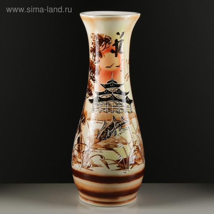 Ваза напольная "Осень", пейзаж, роспись, цвет бежевый, 60 см, керамика
Ваза напольная "Осень", пейзаж, роспись, цвет бежевый, 60 см, керамика