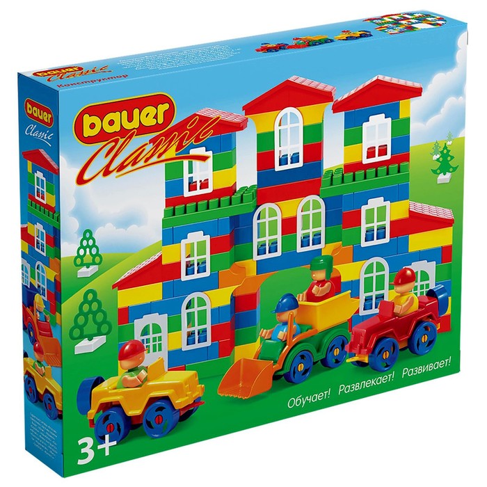 Конструктор классик, 215 деталей
Конструктор классик, 215 деталей