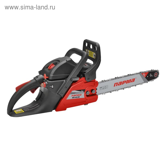 Бензопила "Парма" БП 142/16, 2.05 л.с, 42 см3, 1.5 кВт, 16", 1.3 мм, шаг 3/8", 56 звеньев
Бензопила "Парма" БП 142/16, 2.05 л.с, 42 см3, 1.5 кВт, 16", 1.3 мм, шаг 3/8", 56 звеньев