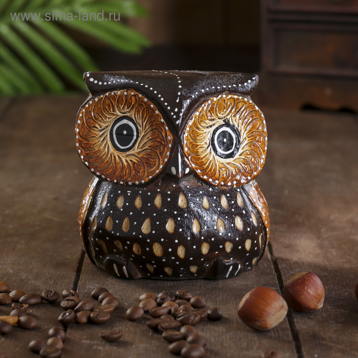 Сувенир дерево "Пятнистая сова" 9х9х11 см
Сувенир дерево "Пятнистая сова" 9х9х11 см