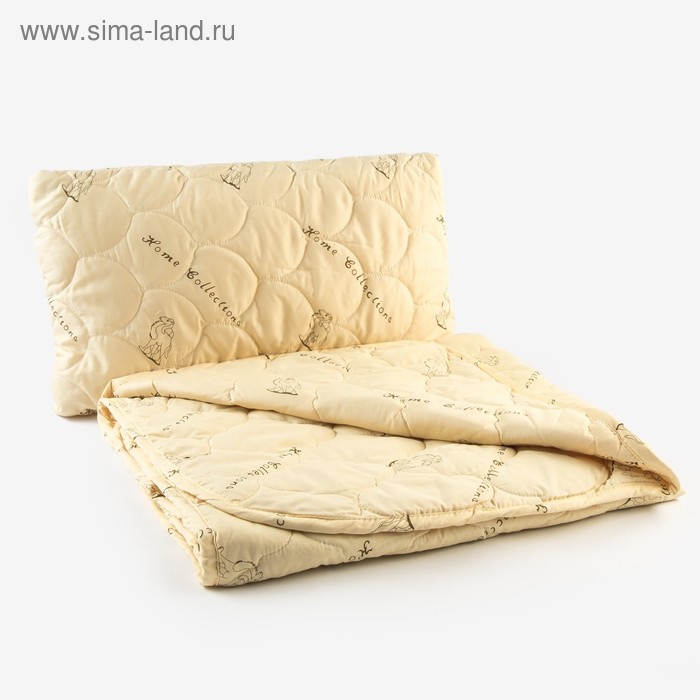 Набор «Верблюжья шерсть», одеяло размер 110х140 см + подушка 40х60 см, цвет МИКС
Набор «Верблюжья шерсть», одеяло размер 110х140 см + подушка 40х60 см, цвет МИКС