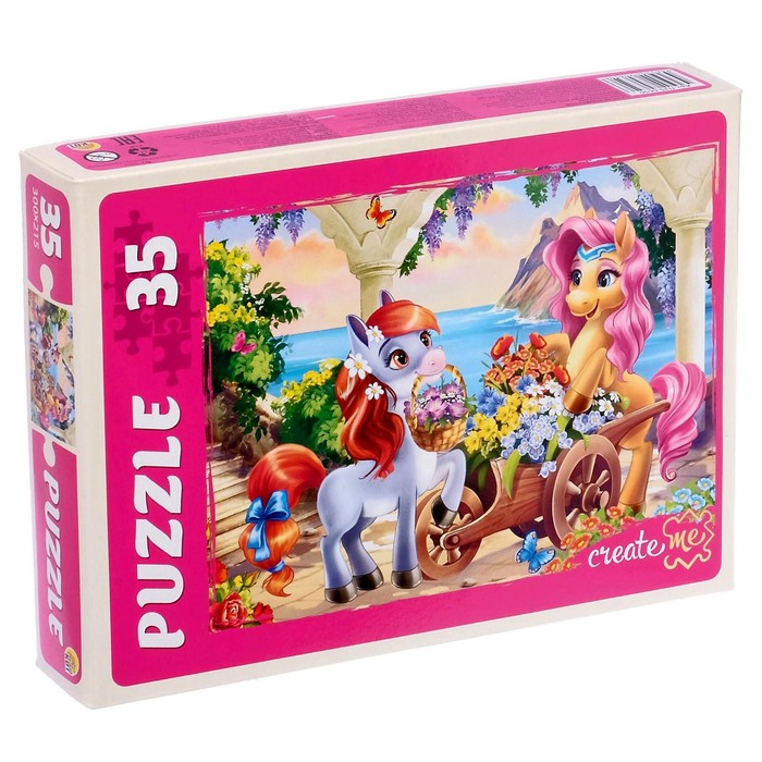 Пазл «Пони подружки», 35 элементов
Пазл «Пони подружки», 35 элементов