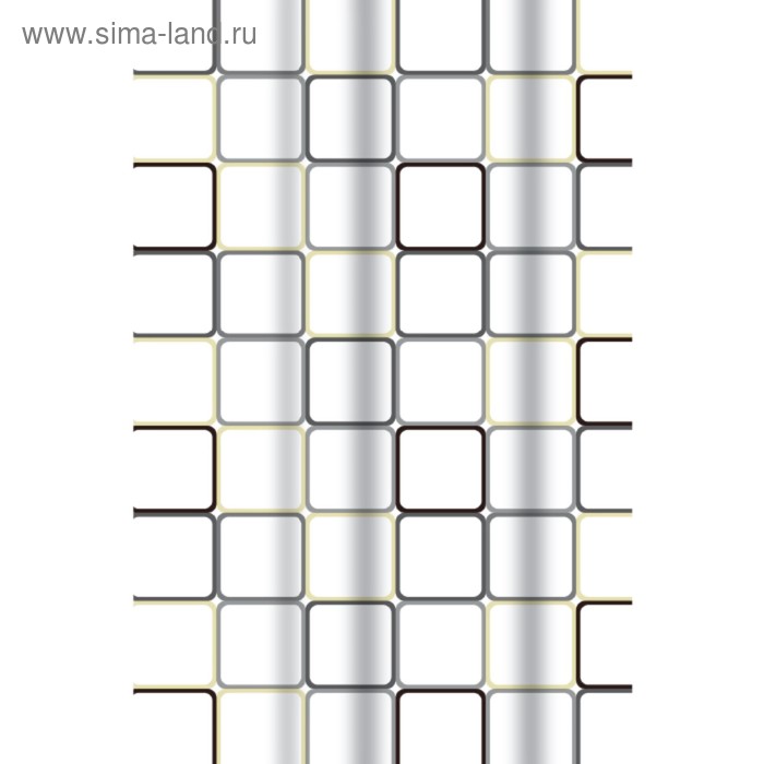 Шторка для ванной, 180×180 см, PEVA
Шторка для ванной, 180×180 см, PEVA