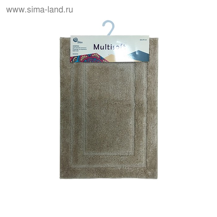 Коврик для ванной Multisoft, цвет капучино
Коврик для ванной Multisoft, цвет капучино