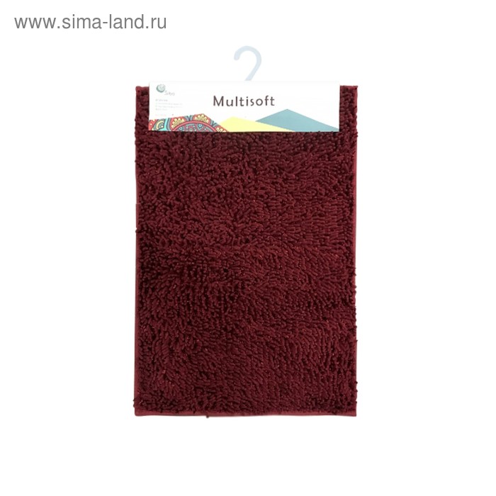 Коврик для ванной Multisoft, 60 х 90 см, цвет бордо
Коврик для ванной Multisoft, 60 х 90 см, цвет бордо