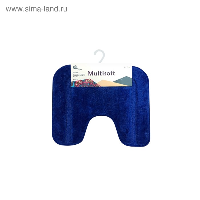 Коврик для туалета Multisoft, 45 х 55 см, ворс 20 мм, цвет голубой
Коврик для туалета Multisoft, 45 х 55 см, ворс 20 мм, цвет голубой