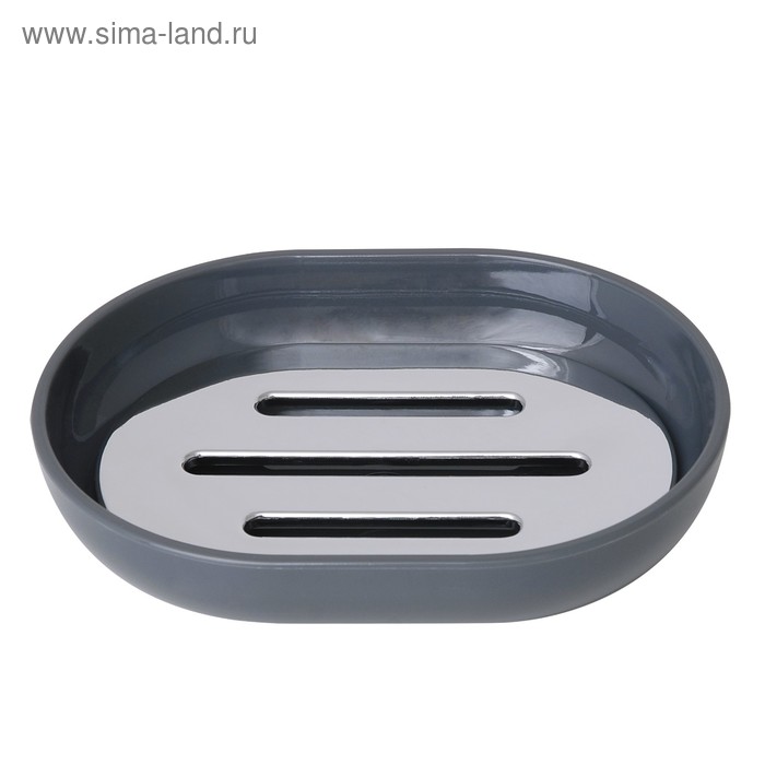 Мыльница Alba Grey, пластик
Мыльница Alba Grey, пластик