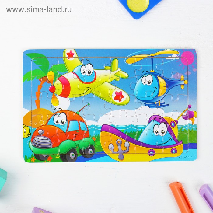 Пазл малый «Транспорт»
Пазл малый «Транспорт»